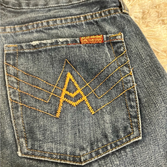 7 for all Mankind Classic Flare Jeans Size 30 - Picture 2 of 7